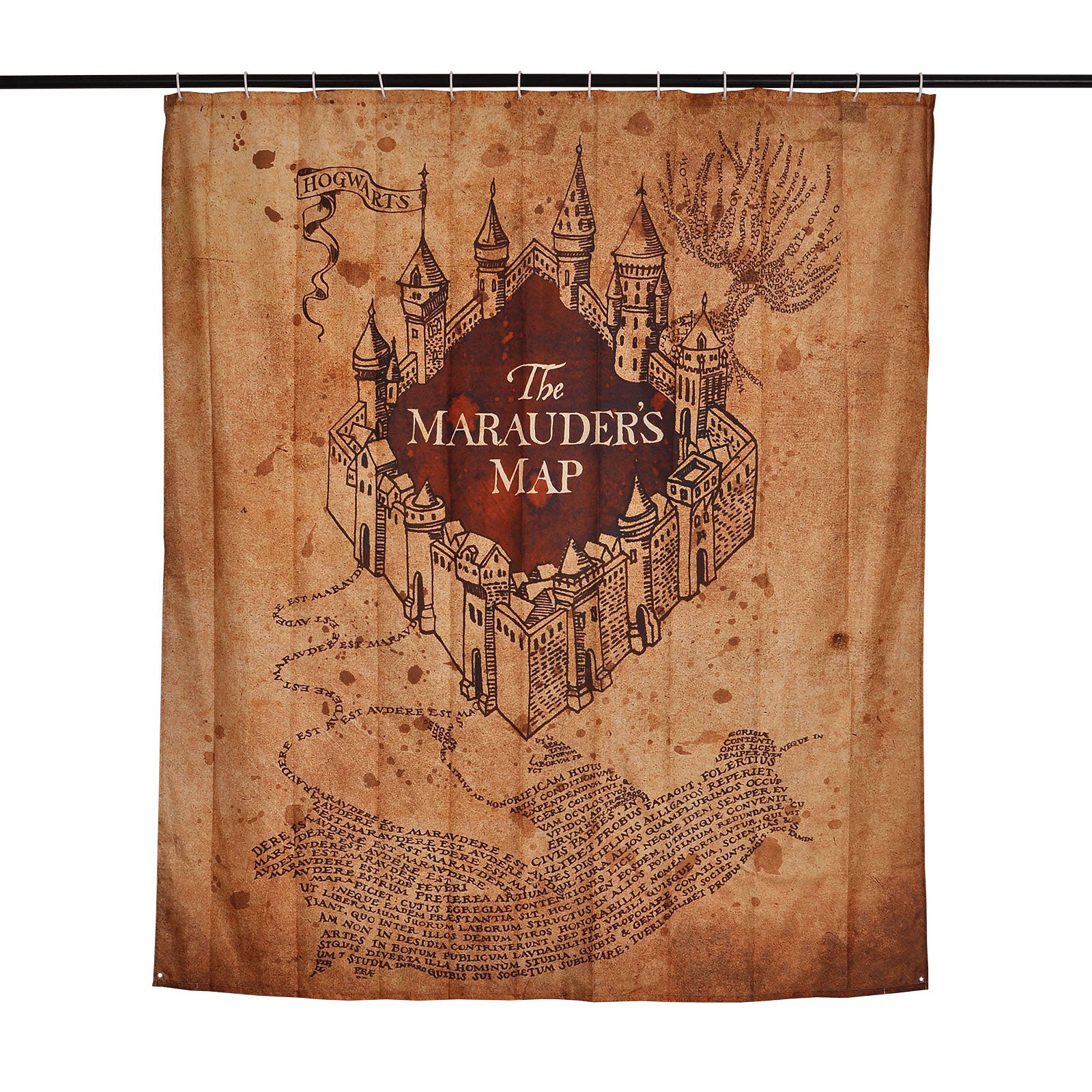 Image produit Harry Potter - Rideau de douche Carte du Maraudeur