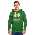Image produit Rick et Morty - Sweat à capuche visage de Pickle Rick vert