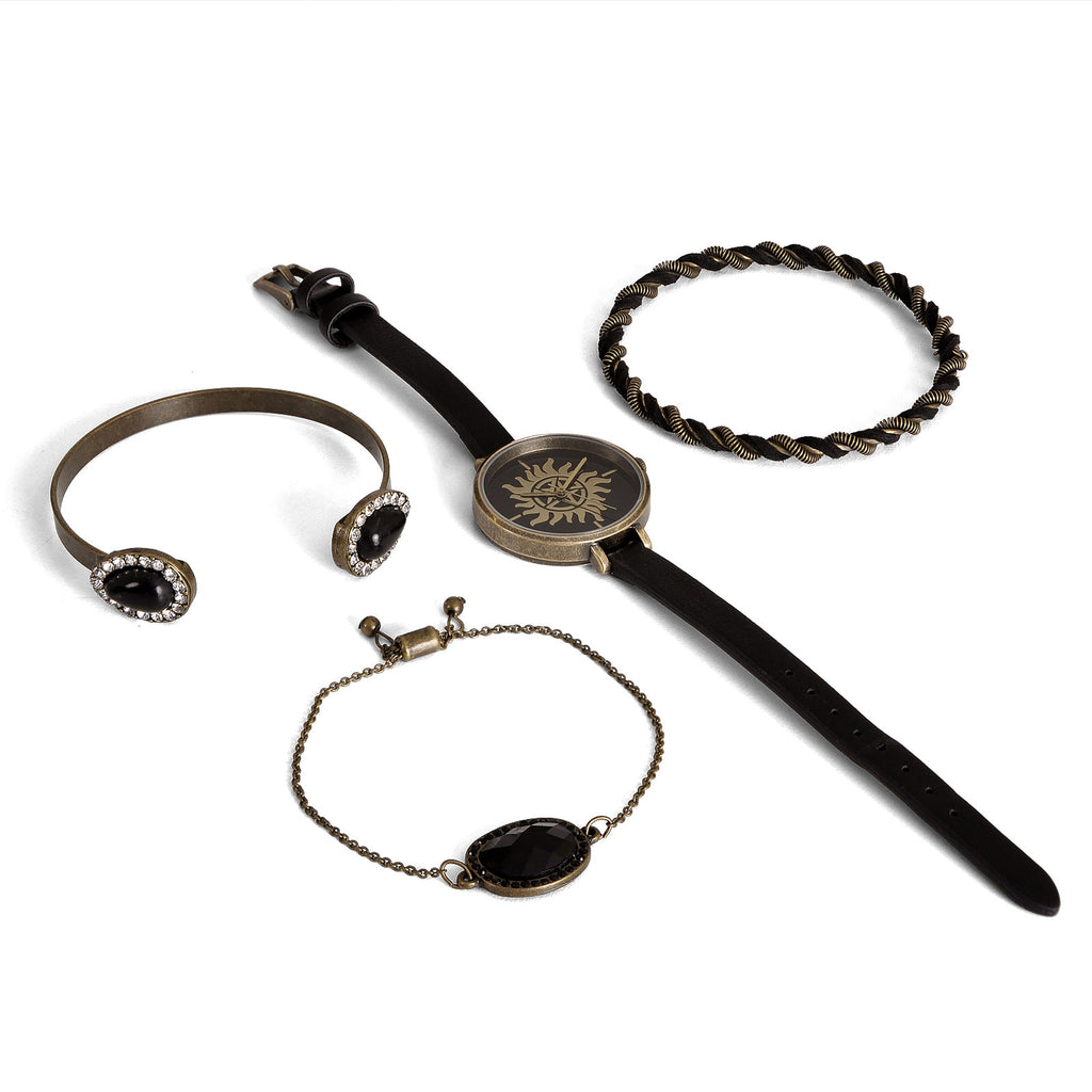 Image produit Supernatural - Montre Anti Possession avec Set de Bijoux
