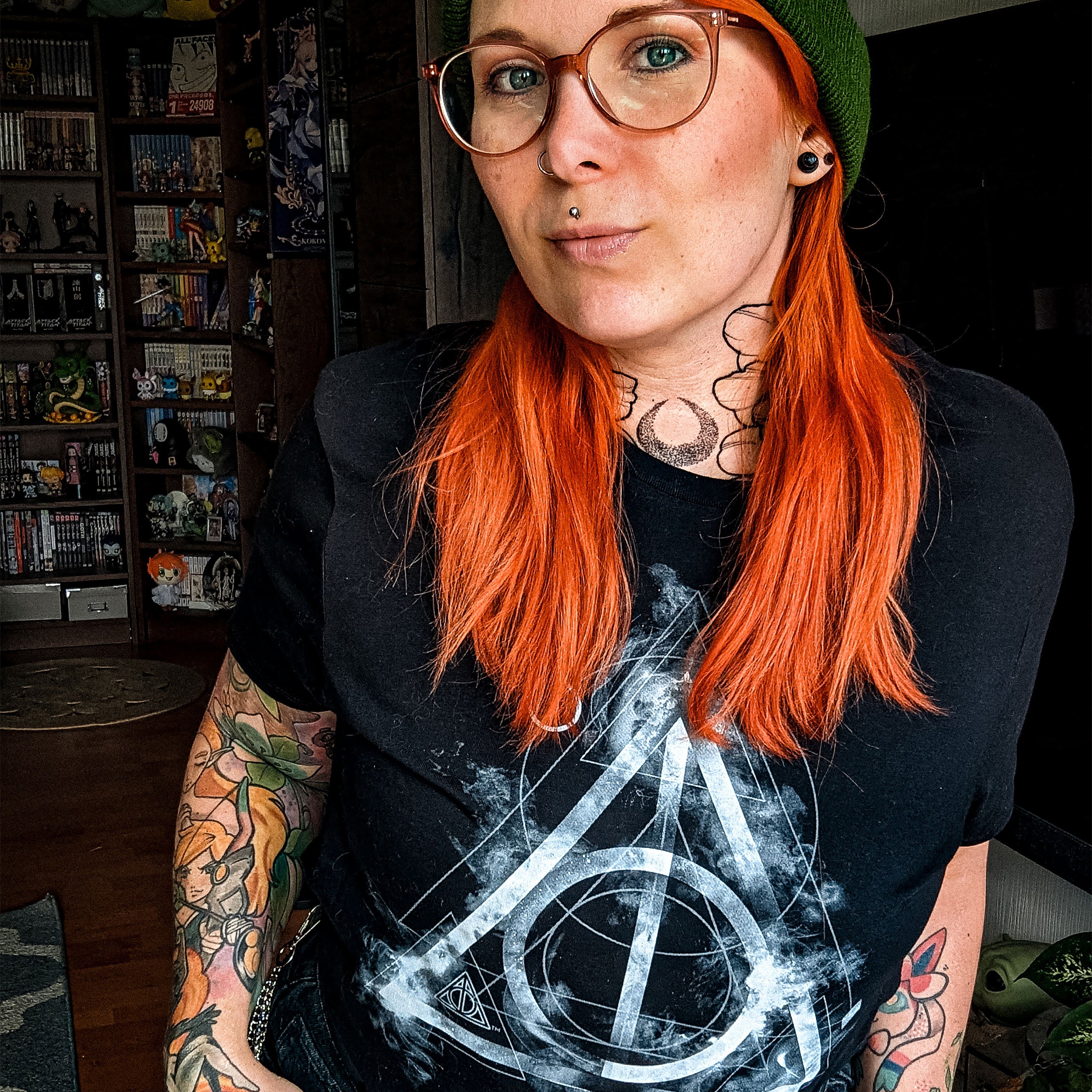Produktbild Harry Potter - Smoky Hallows T-Shirt schwarz