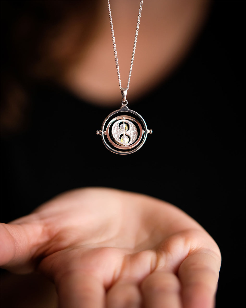 Image produit Harry Potter - Collier Retourneur de Temps avec Cristaux Argent