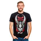 Image produit Loki - T-shirt casque à cornes noir