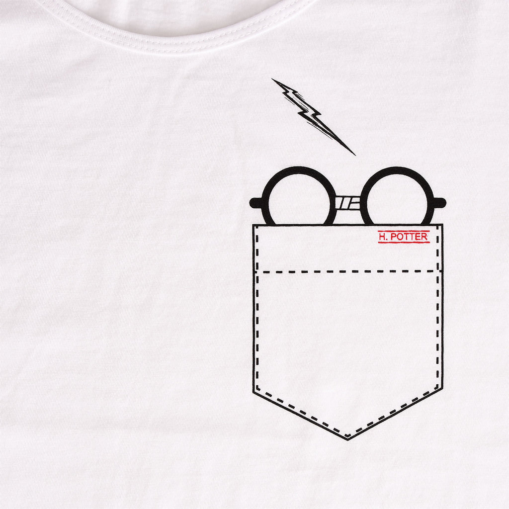 Produktbild Harry Potter - Pocket Glasses T-Shirt Damen weiß
