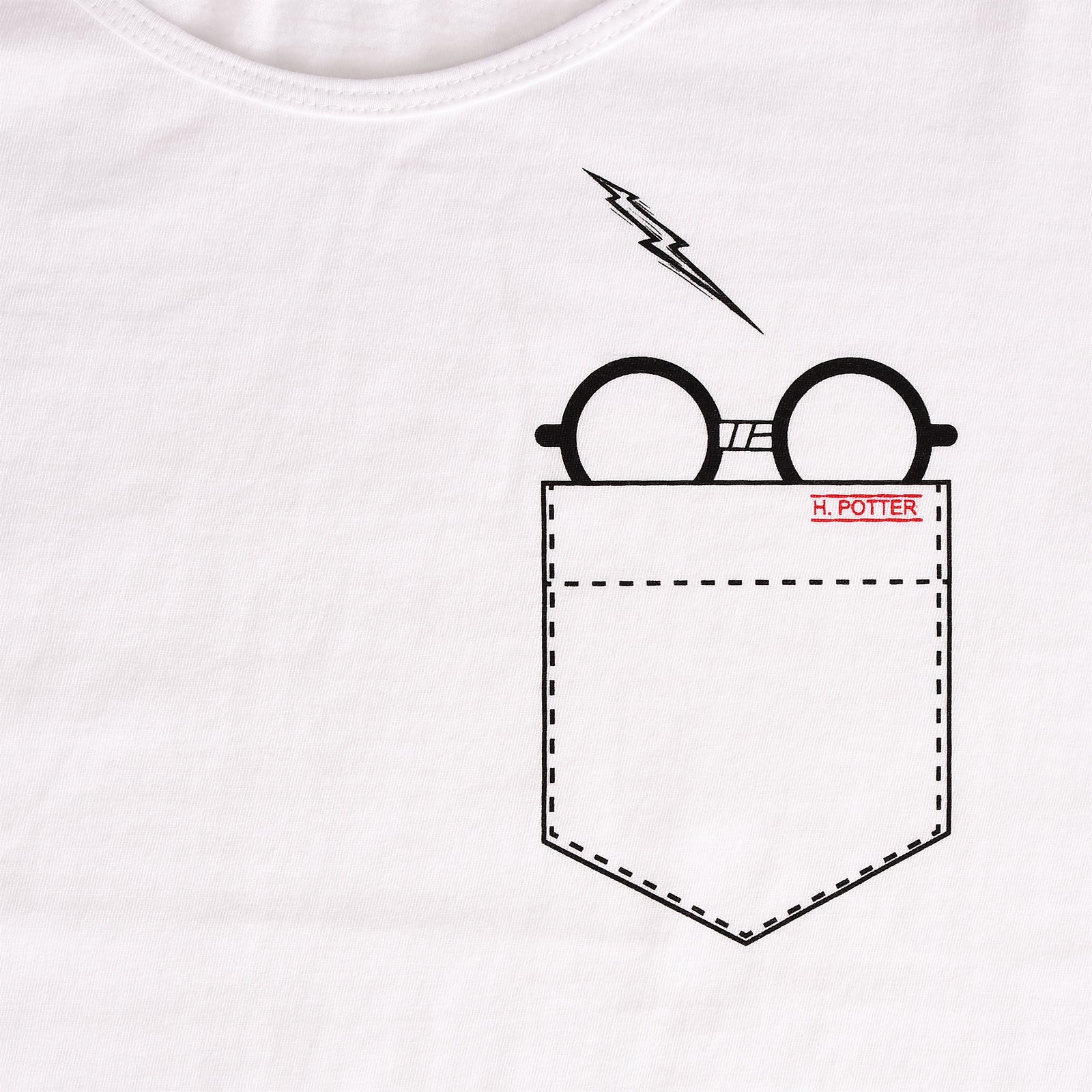 Produktbild Harry Potter - Pocket Glasses T-Shirt Damen weiß
