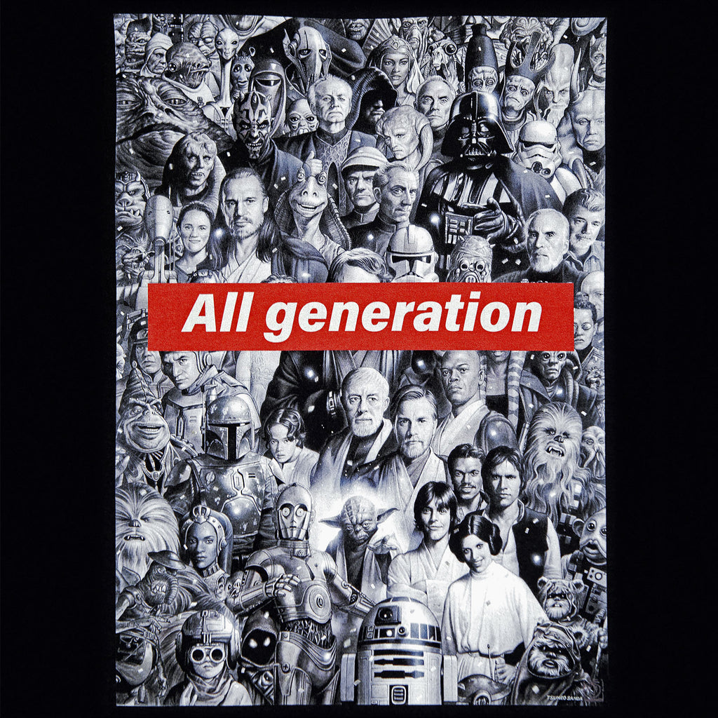 Image produit Star Wars - T-Shirt All Generation noir