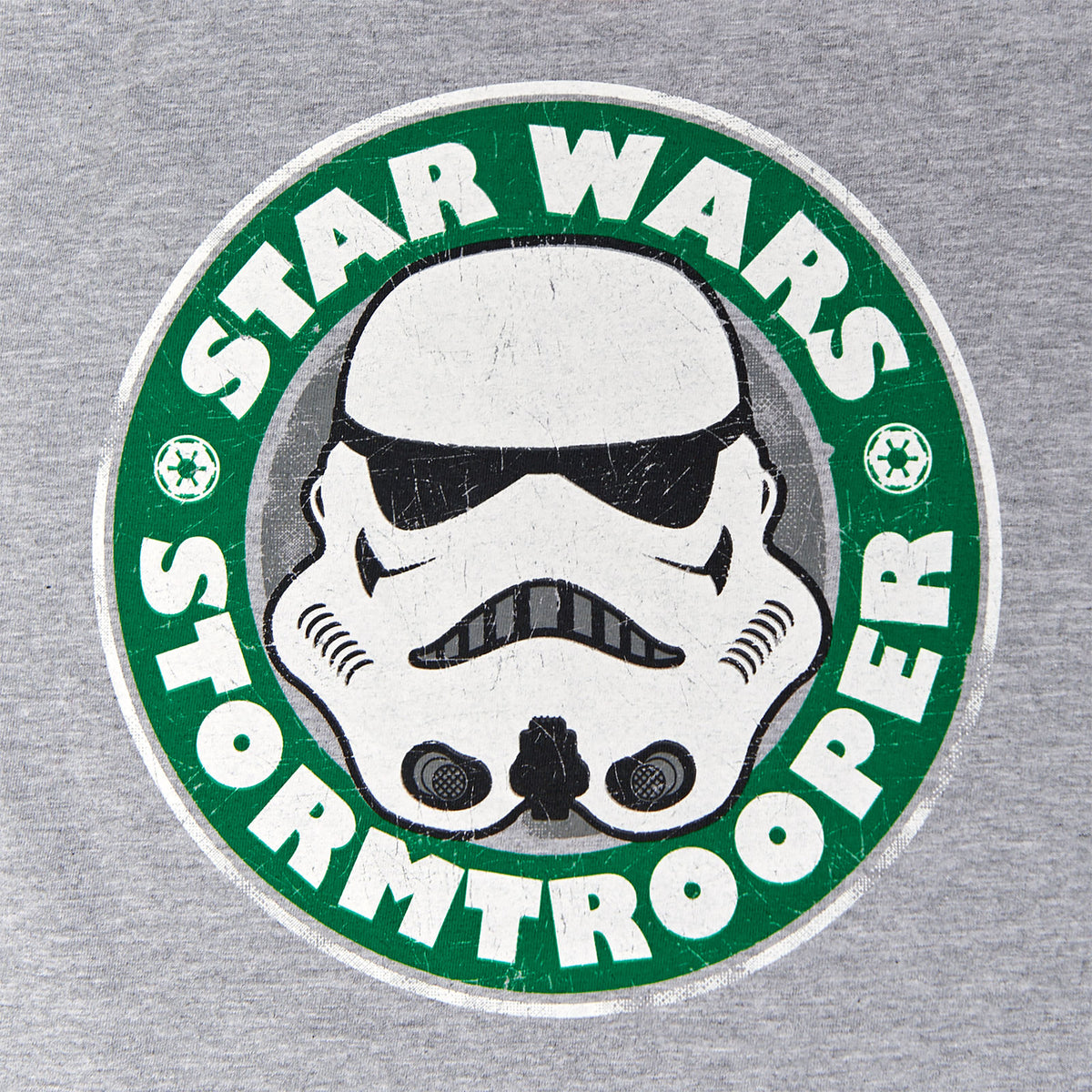 Produktbild Star Wars - Stormtrooper Emblem T-Shirt Kinder grau