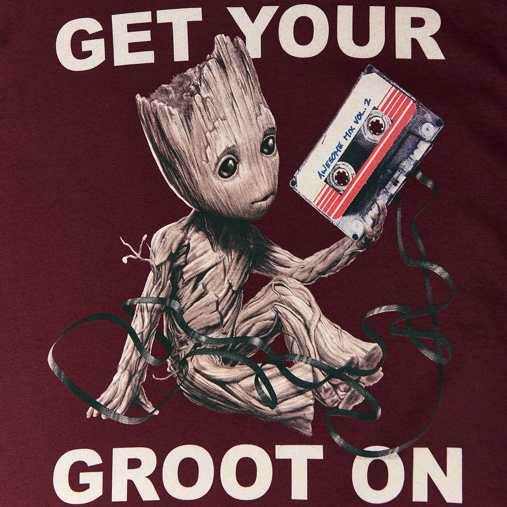 Immagine del prodotto Guardiani della Galassia - T-Shirt Groot per bambini rossa