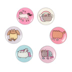 Immagine del prodotto Pusheen - Set di 6 magneti a bottone
