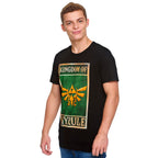 Immagine del prodotto Zelda - Regno di Hyrule T-shirt nera da propaganda