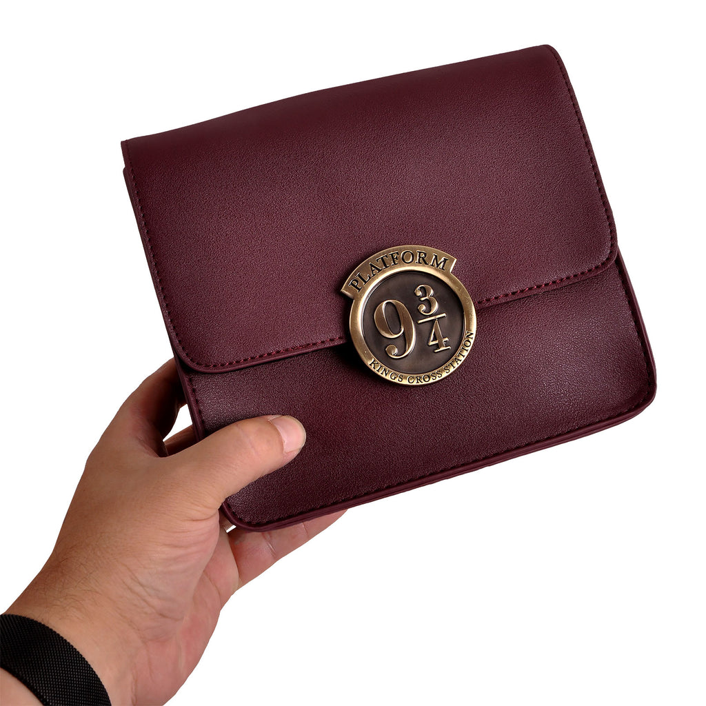 Produktbild Harry Potter - Gleis 9 3/4 Metall Logo Handtasche