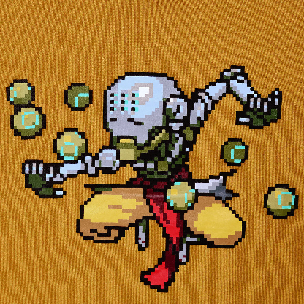 Immagine del prodotto Overwatch - T-shirt gialla Zenyatta Pixel