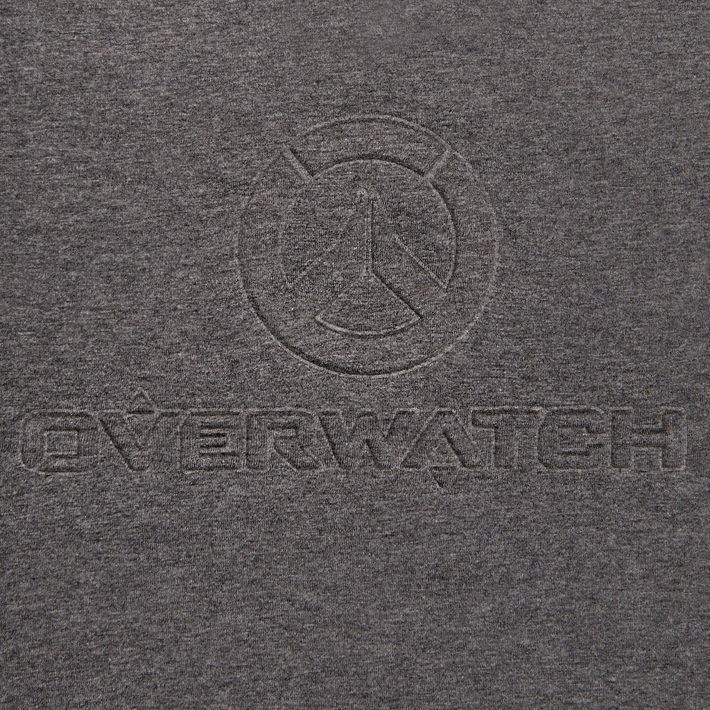 Image produit Overwatch - T-shirt logo 3D gris