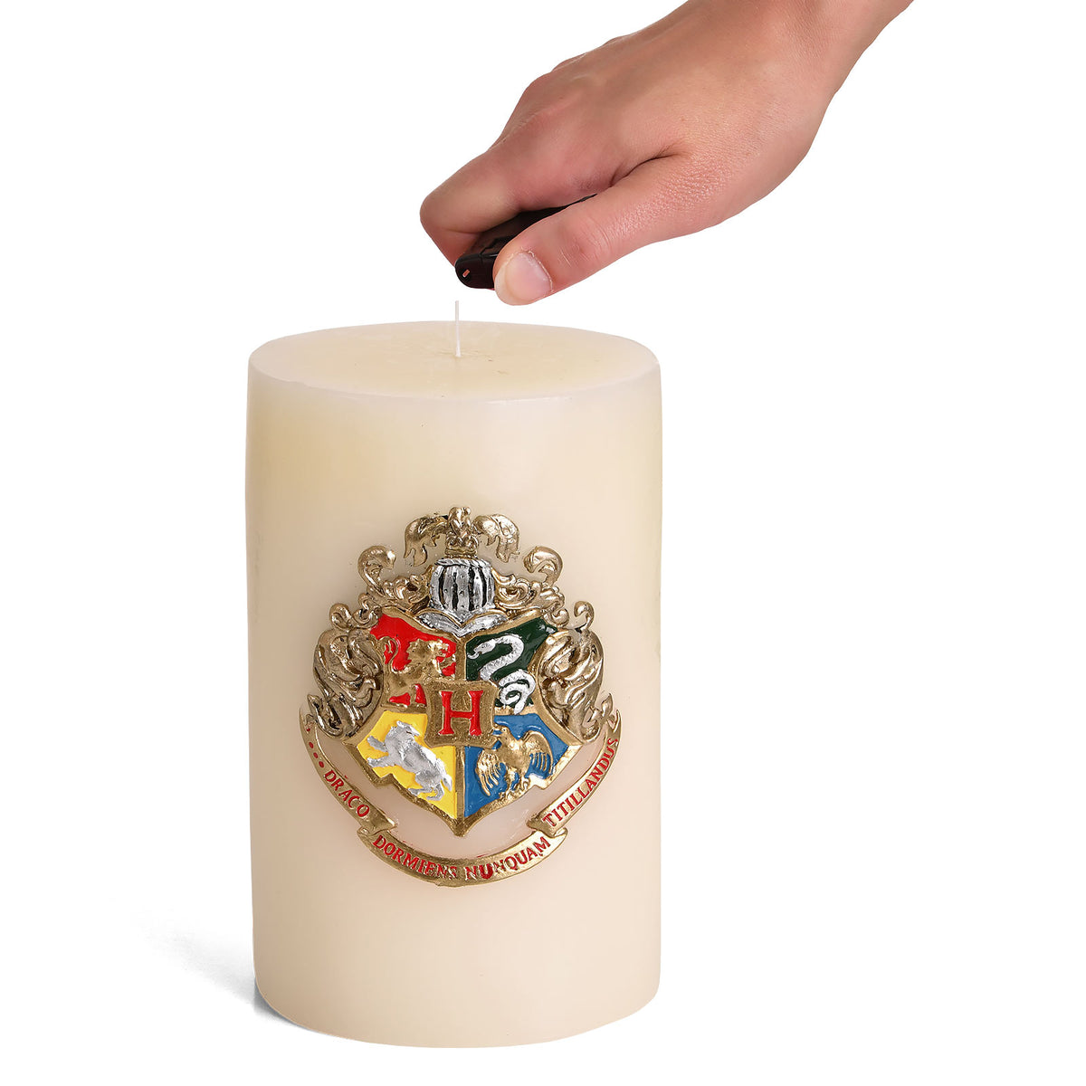 Produktbild Harry Potter - Hogwarts Wappen XXL Kerze