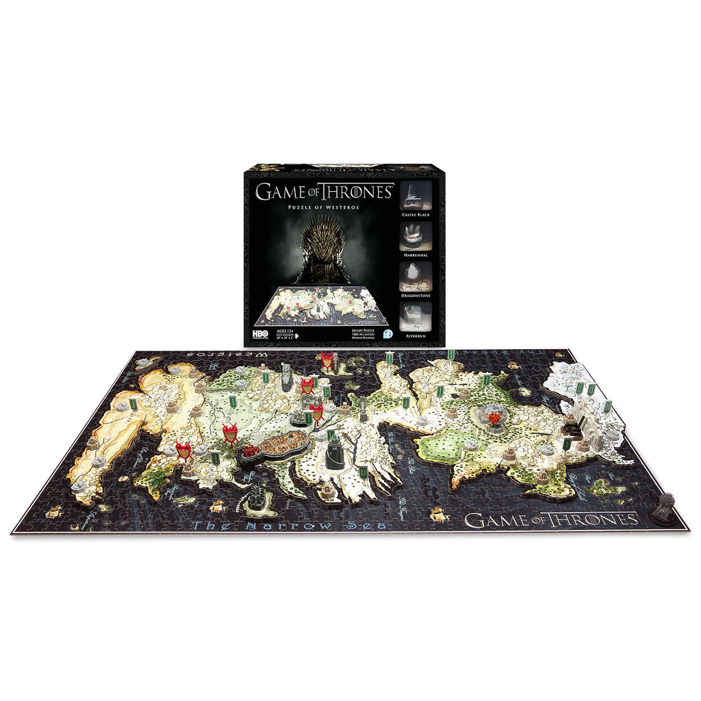 Produktbild Game of Thrones - Westeros 3D Puzzle