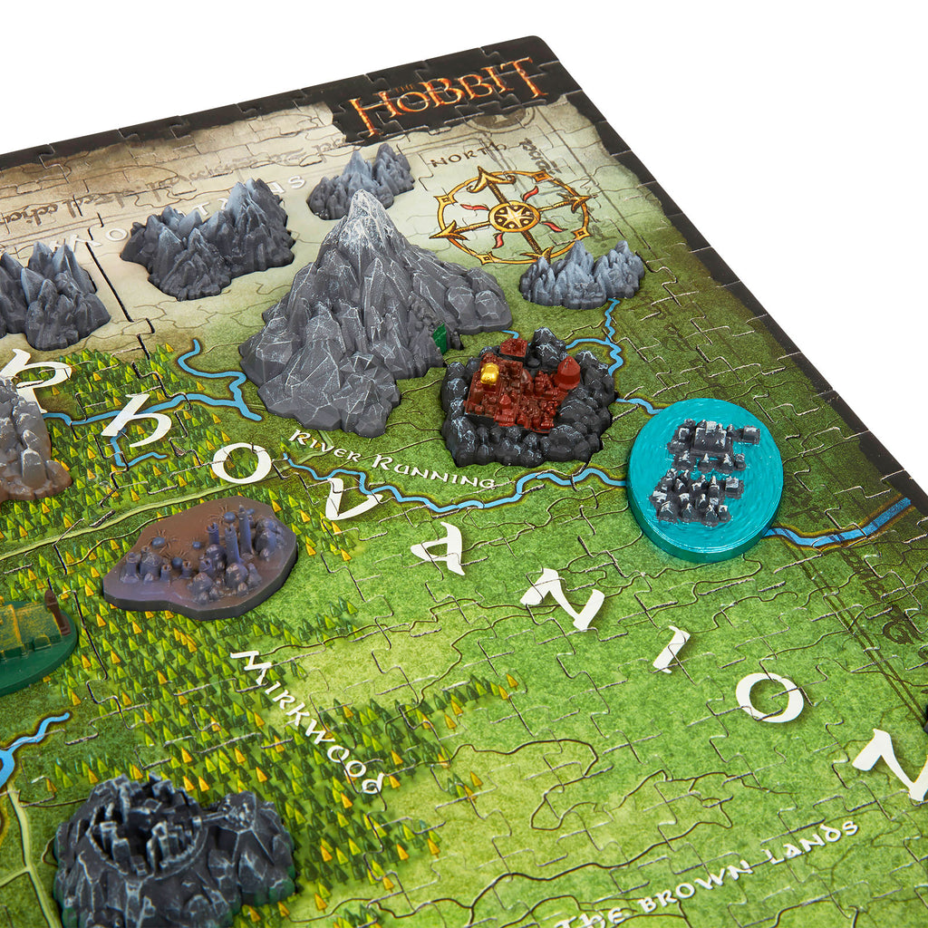 Produktbild Der Herr der Ringe - Karte von Mittelerde 4D Puzzle