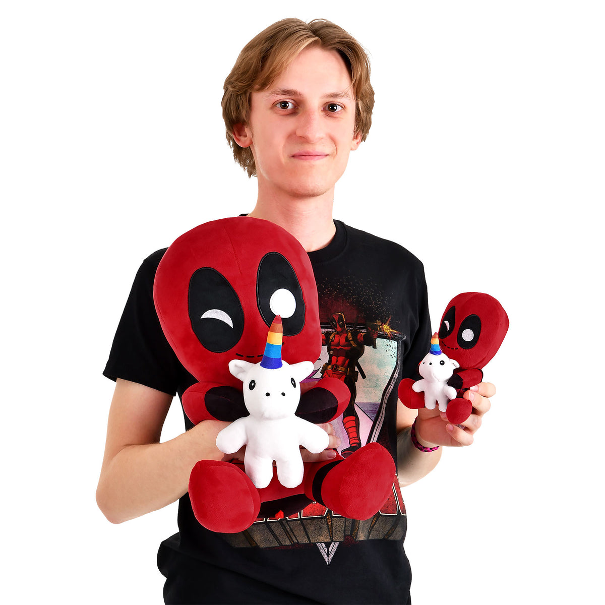 Produktbild Deadpool - Unicorn HugMe Plüsch Figur mit Vibration 36cm