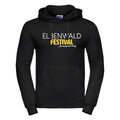 Immagine del prodotto Felpa con cappuccio nera del Festival Elbenwald
