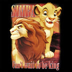 Produktbild König der Löwen - Simba Next King T-Shirt schwarz