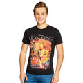 Image produit Le Roi Lion - T-shirt Poster Noir