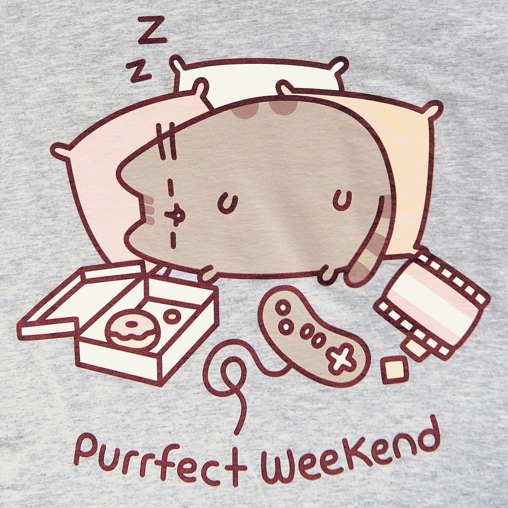 Produktbild Pusheen - Purrfect Weekend T-Shirt Damen grau