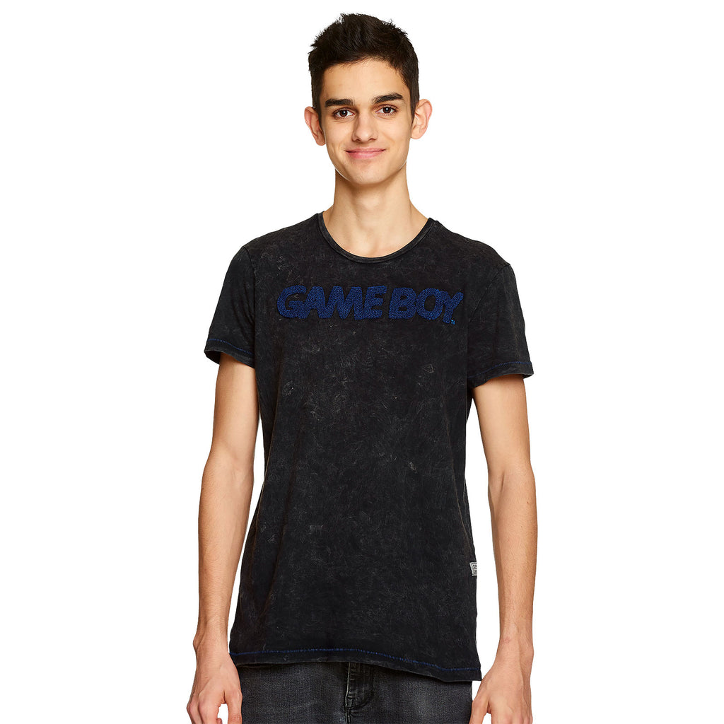 Image produit Nintendo - T-Shirt Logo Game Boy gris