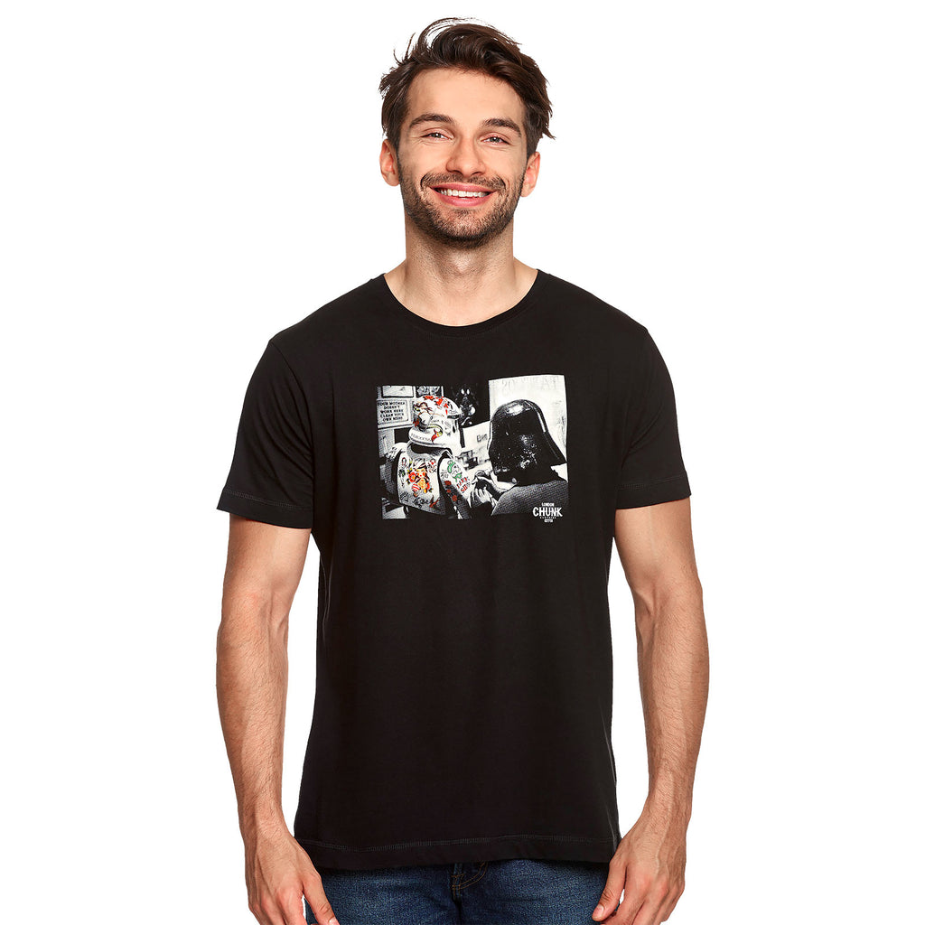 Immagine del prodotto T-shirt Dark Side Tattoo per fan di Star Wars nera
