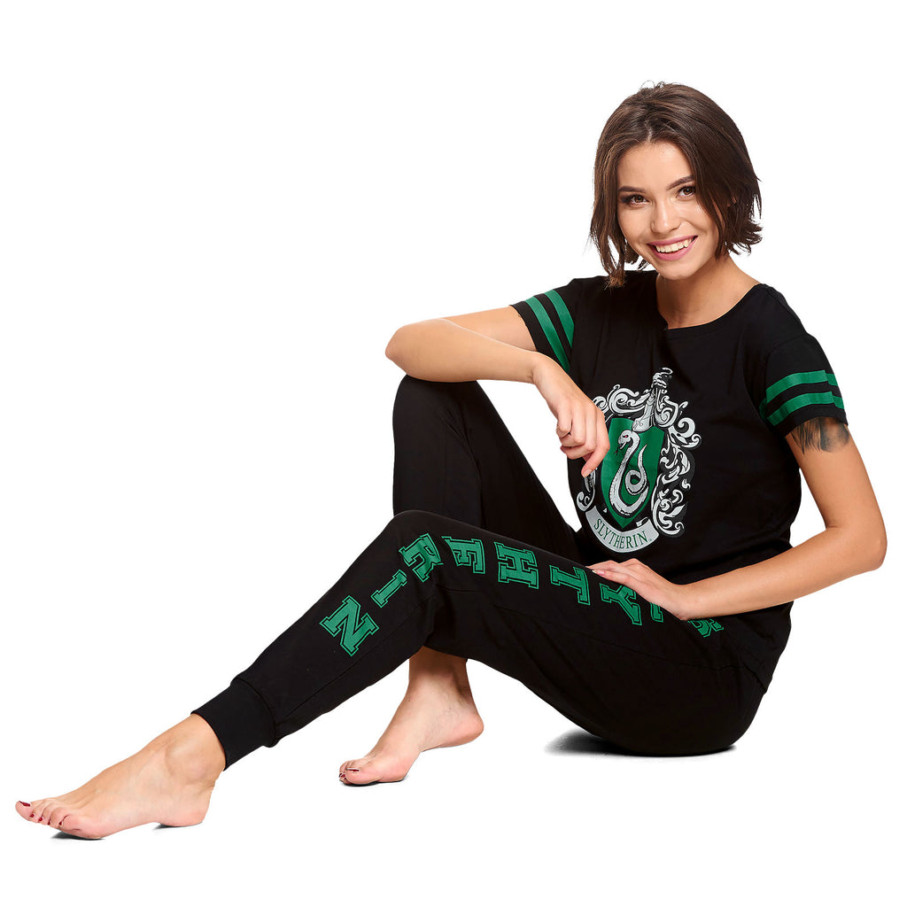 Immagine del prodotto Harry Potter - Pigiama da donna con stemma di Serpeverde
