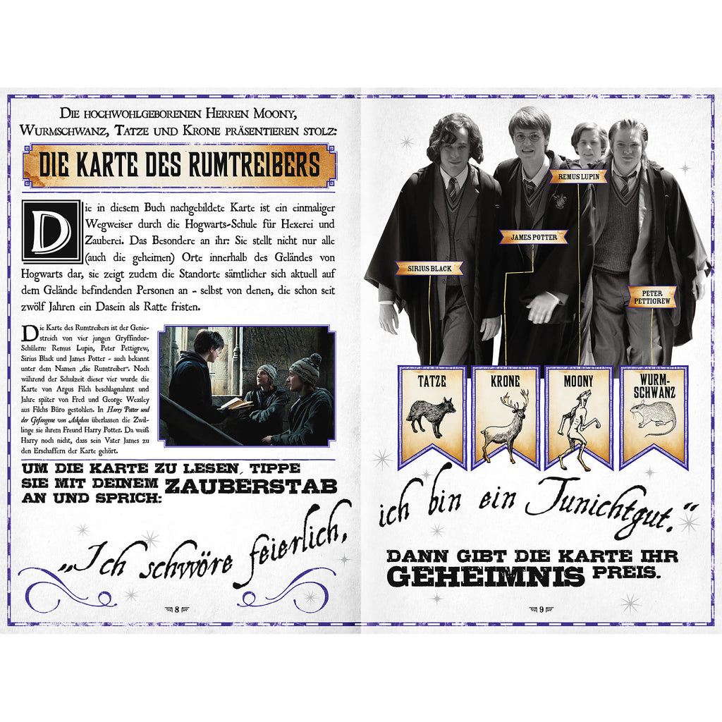 Produktbild Harry Potter - Die Karte des Rumtreibers - Eine Reise durch Hogwarts