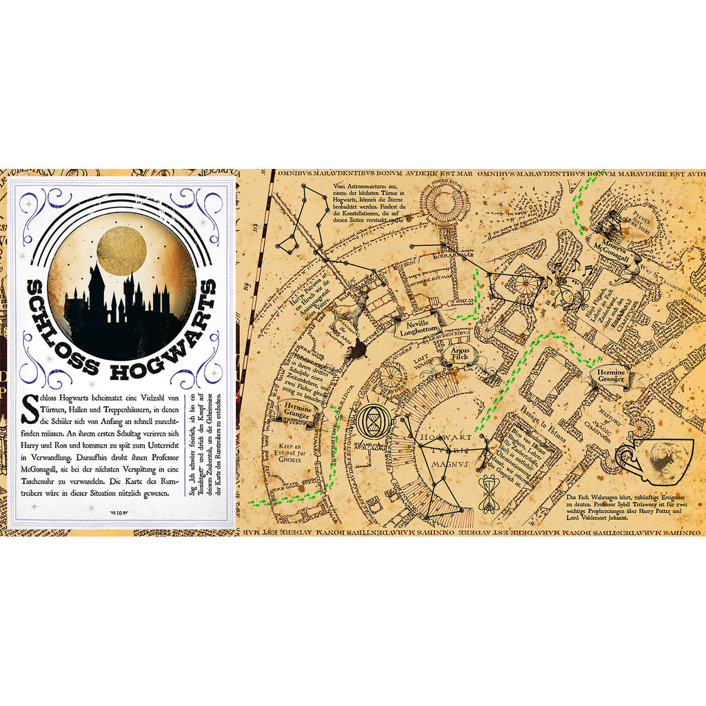 Produktbild Harry Potter - Die Karte des Rumtreibers - Eine Reise durch Hogwarts