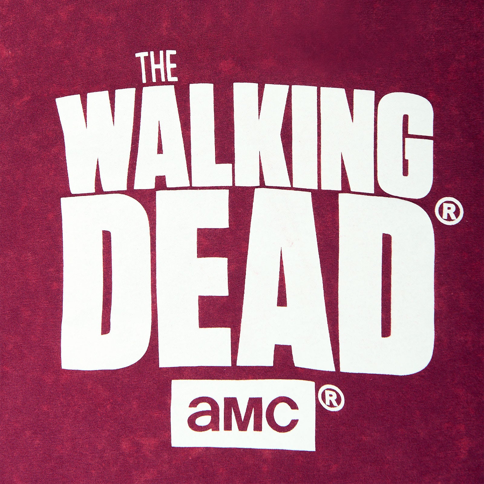 Image produit Walking Dead - T-shirt Logo Femme rouge
