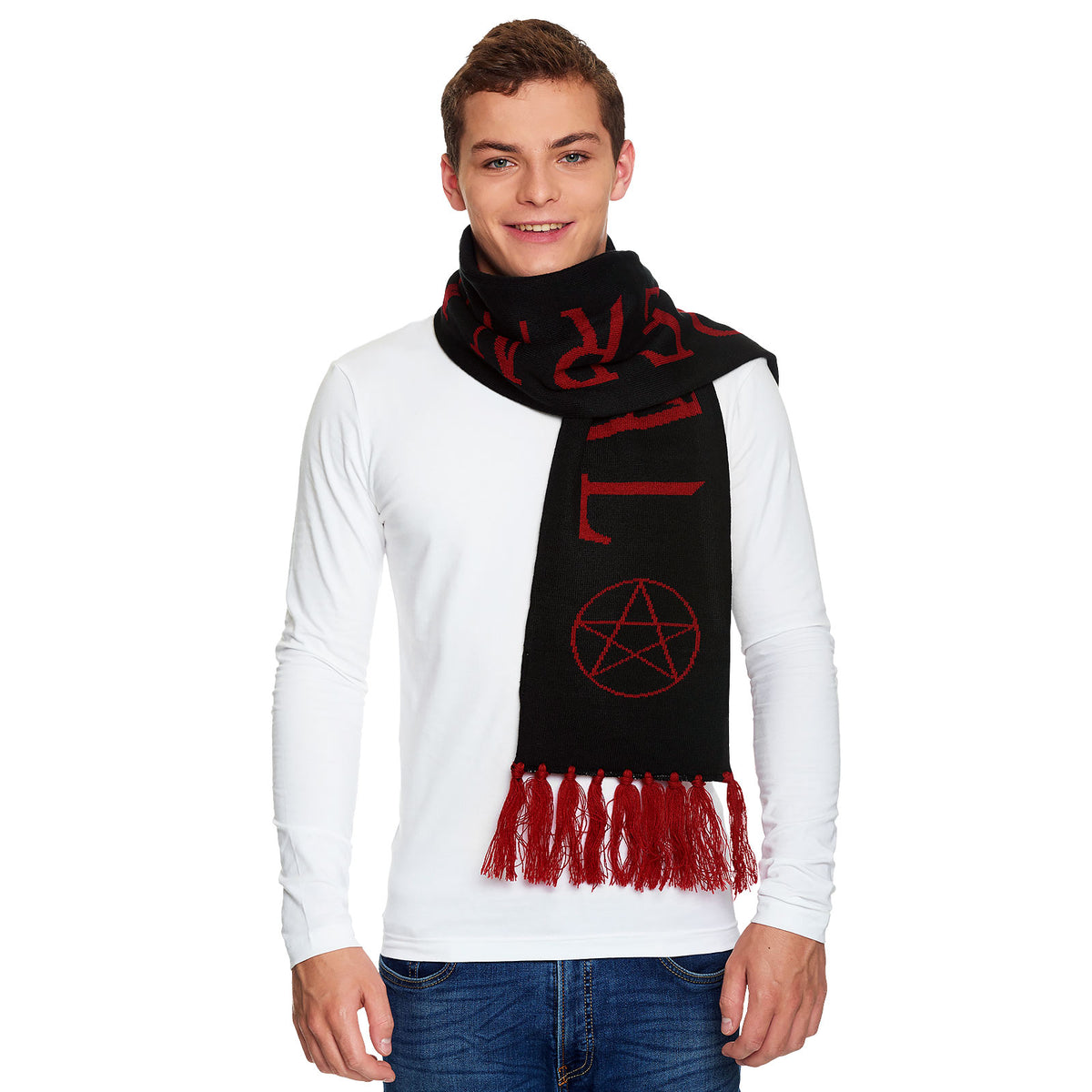 Image produit Supernatural - Écharpe Logo Pentagramme