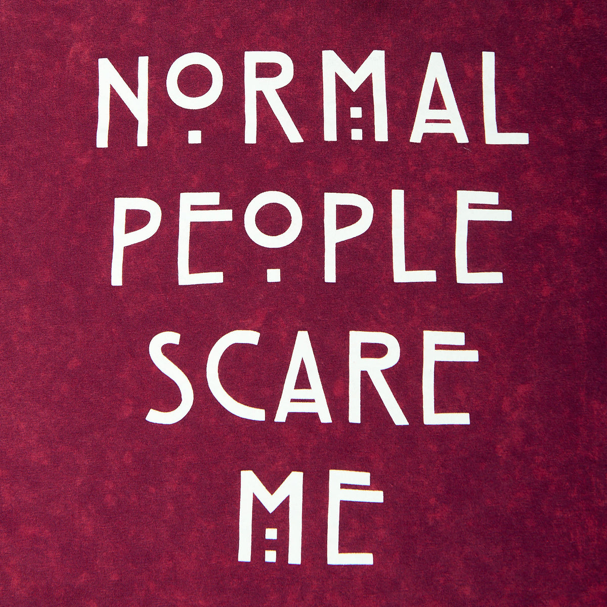 Image produit American Horror Story - Normal People Scare Me T-Shirt Femme Rouge