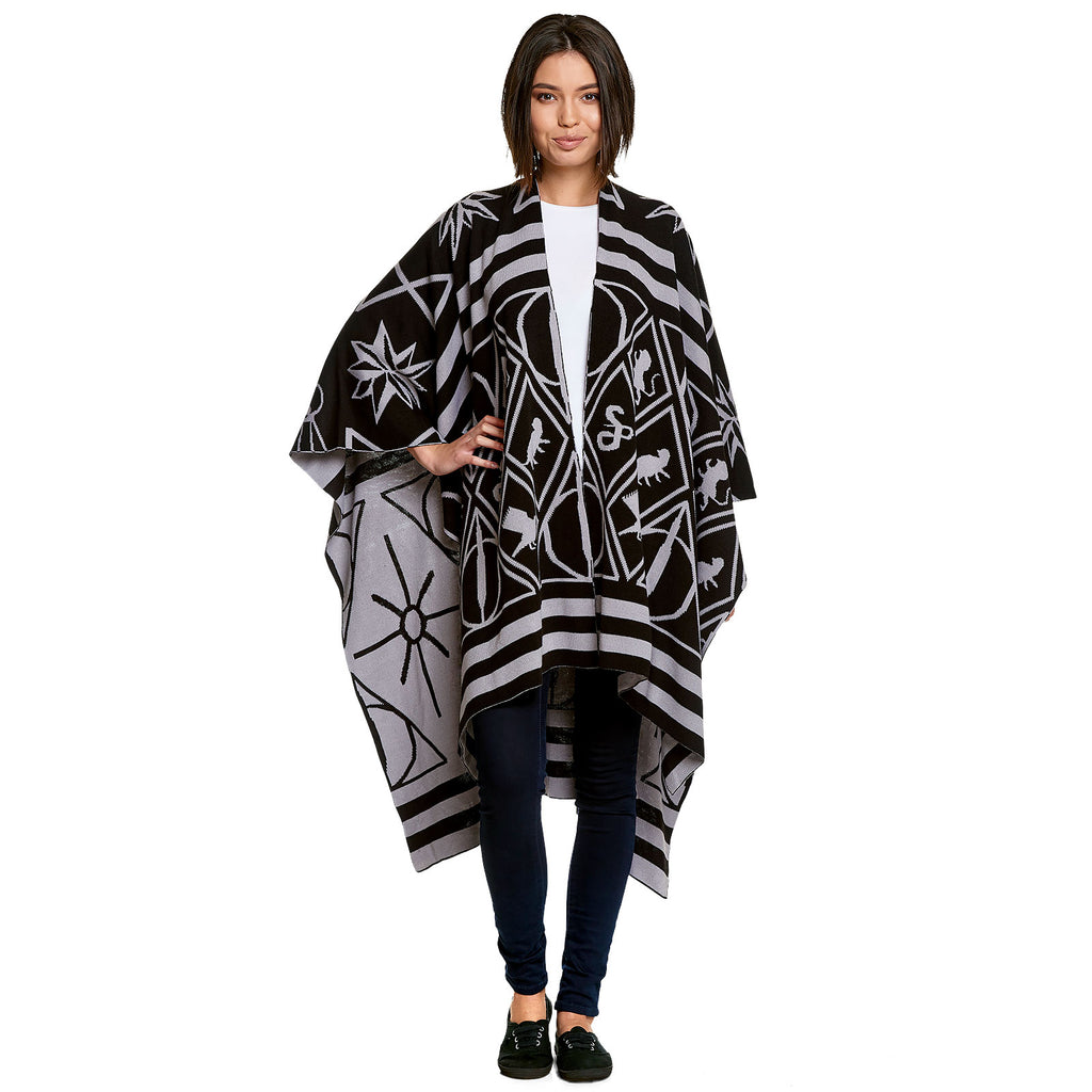 Produktbild Harry Potter - Magic Symbols Poncho