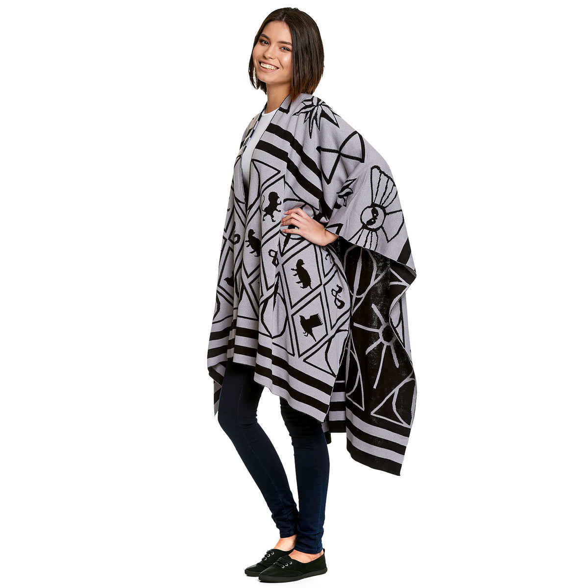 Produktbild Harry Potter - Magic Symbols Poncho