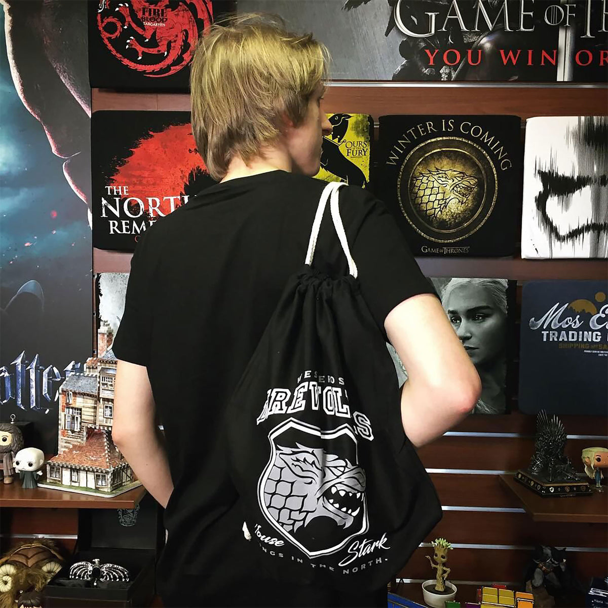 Produktbild Game of Thrones - Stark Wappen Sportbag