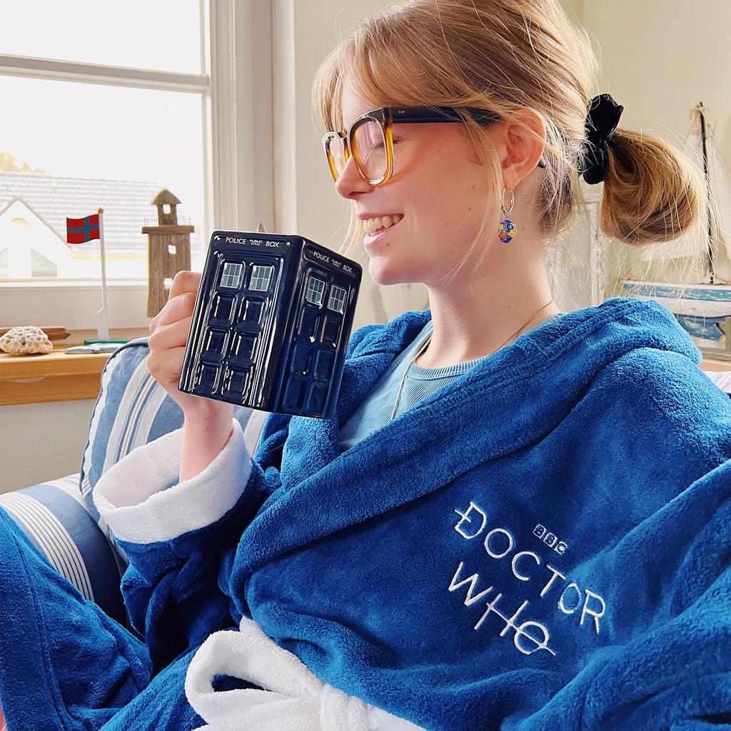 Produktbild Doctor Who - Tardis Season 11 Bademantel blau