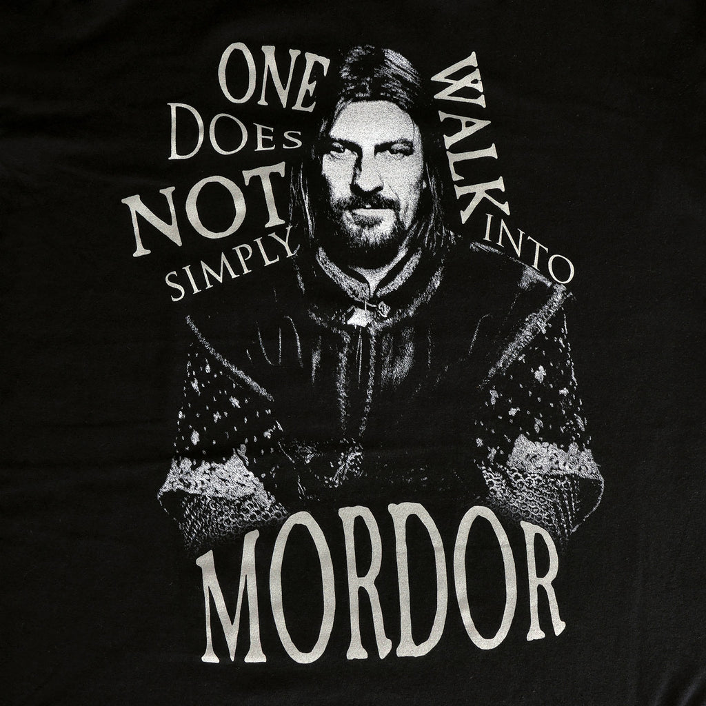 Produktbild Der Herr der Ringe - Boromir Walk into Mordor T-Shirt schwarz