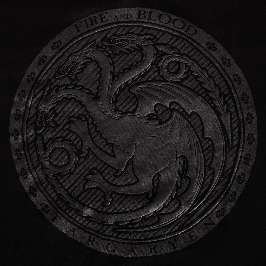 Immagine del prodotto Game of Thrones - T-shirt nera con logo 3D Targaryen Oscuro