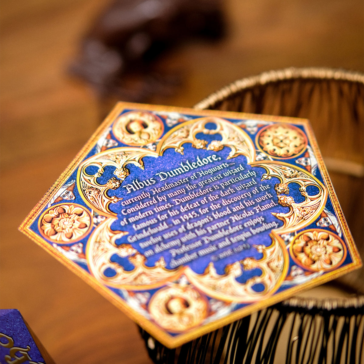 Immagine del prodotto Figura di Cioccorana con Carta da Collezione - Replica di Harry Potter