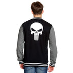 Image produit Punisher - Veste de collège Skull noir-gris