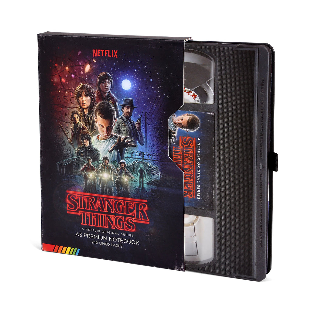 Image produit Stranger Things - Cahier Premium VHS A5