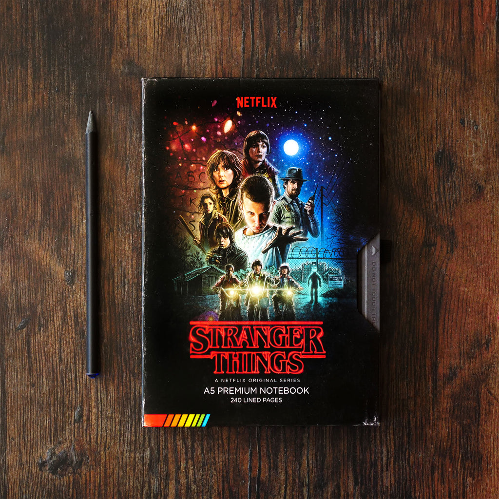 Image produit Stranger Things - Cahier Premium VHS A5
