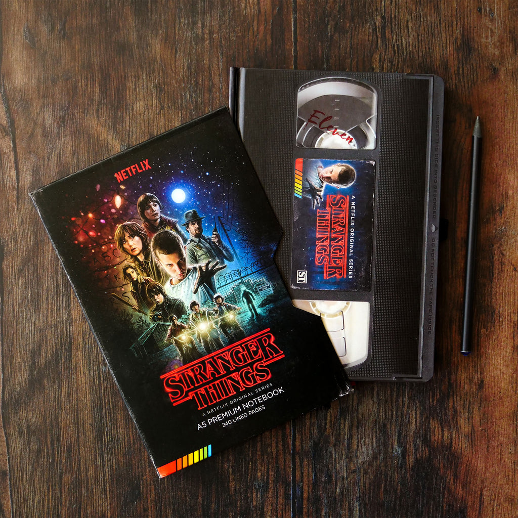 Image produit Stranger Things - Cahier Premium VHS A5