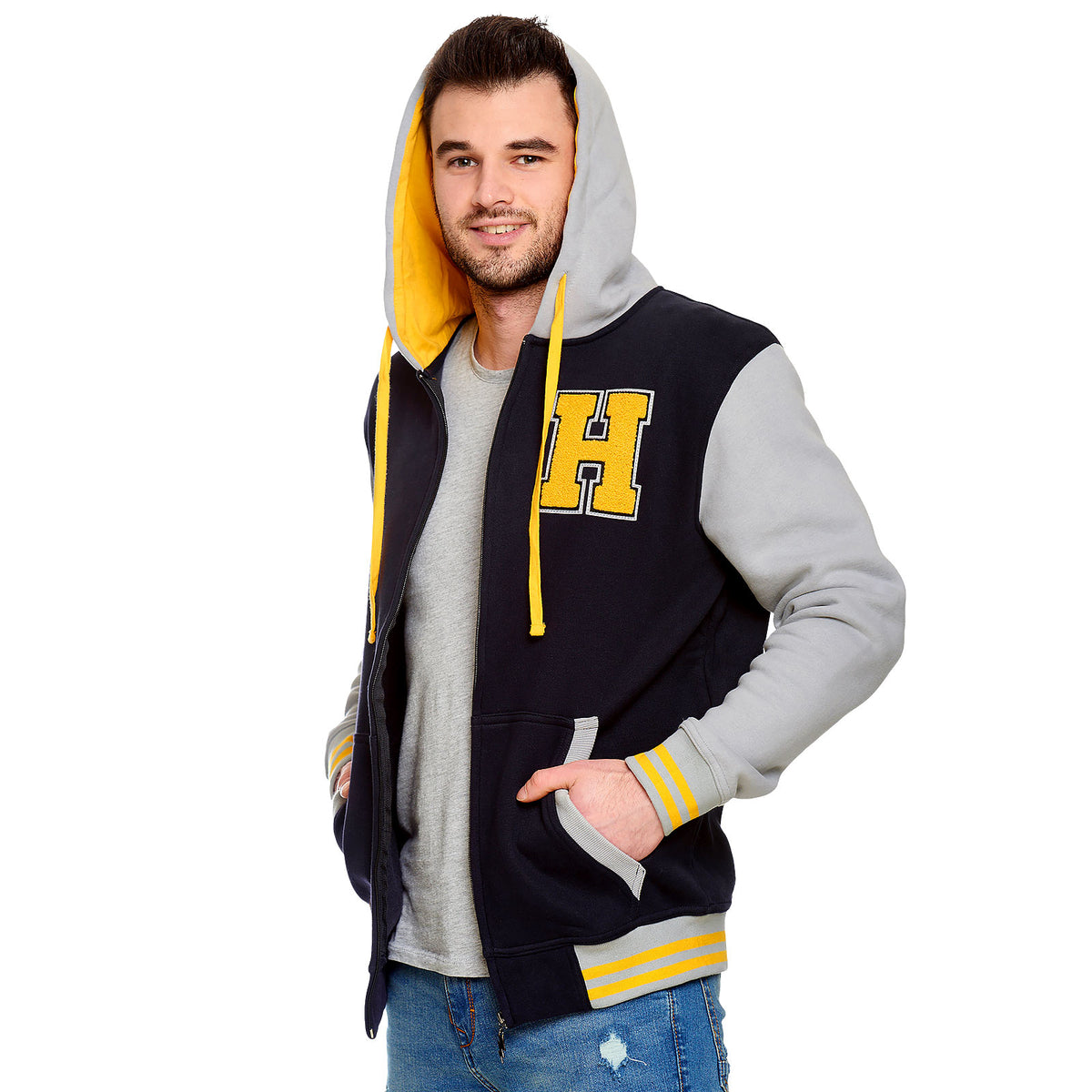 Image produit Harry Potter - Fière Veste à Capuche Hufflepuff
