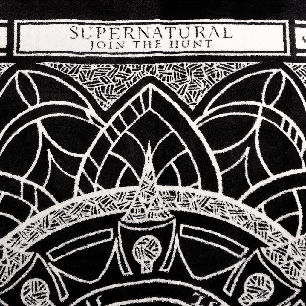 Image produit Supernatural - Couverture Polaire Piège à Démons