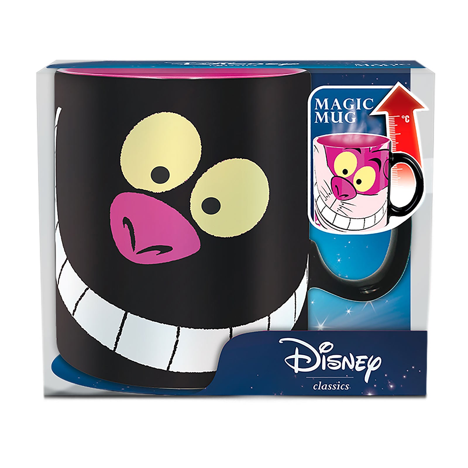 Produktbild Alice im Wunderland - Grinsekatze Thermoeffekt Tasse