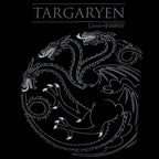 Immagine del prodotto Game of Thrones - T-shirt nera della Casa Targaryen