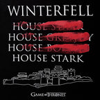Produktbild Game of Thrones - Winterfell Rulers T-Shirt schwarz