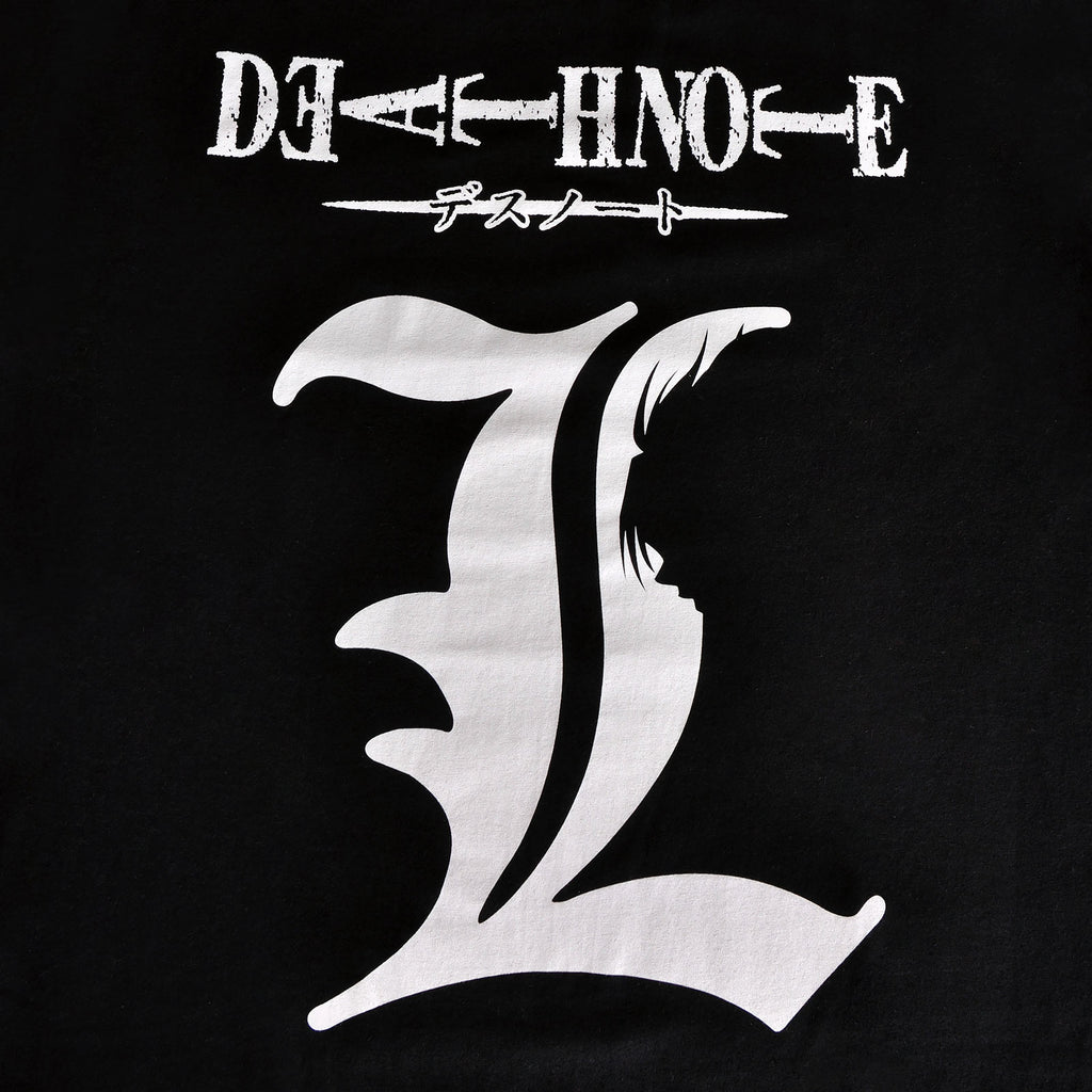 Immagine del prodotto Death Note - T-shirt nera con silhouette di L