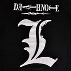 Immagine del prodotto Death Note - T-shirt nera con silhouette di L